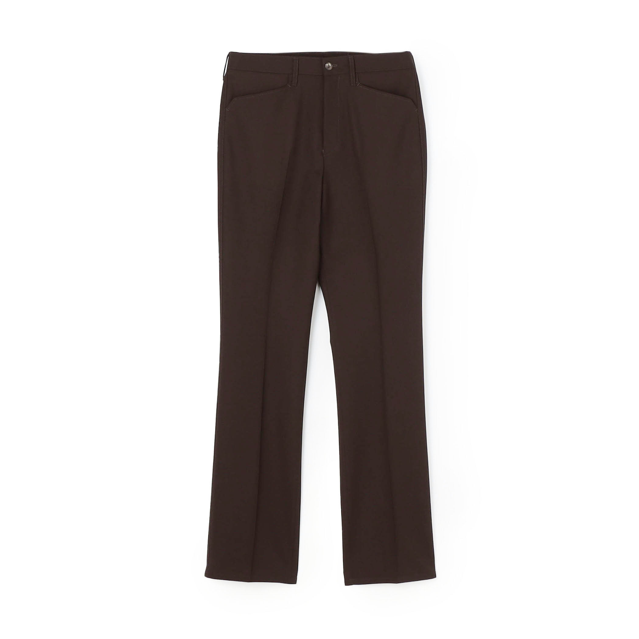 ポリエステルウール Lポケットフレアパンツ｜トゥモローランド 公式通販