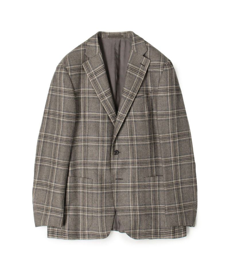 CARUSO BOHEME シングルブレステッド2Bジャケット