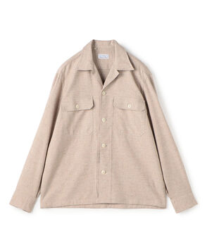 【別注】Salvatore Piccolo VIETNAM コットンシルクネップ シャツブルゾン