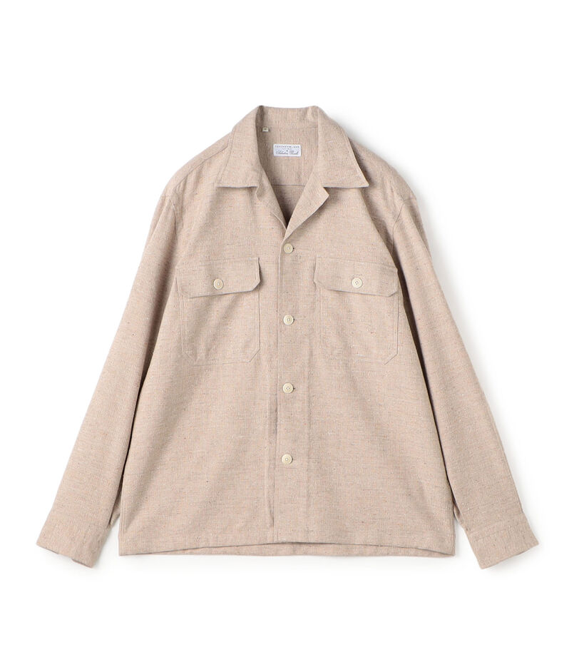 【別注】Salvatore Piccolo VIETNAM コットンシルクネップ シャツブルゾン