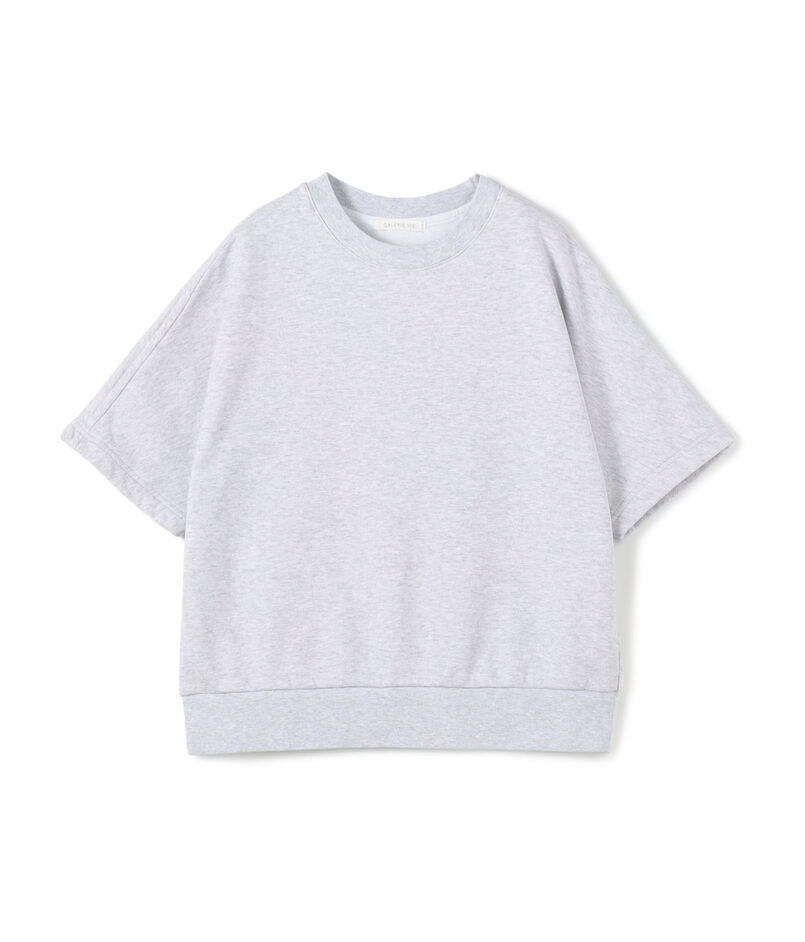 スビンバックパイル ハーフスリーブプルオーバー