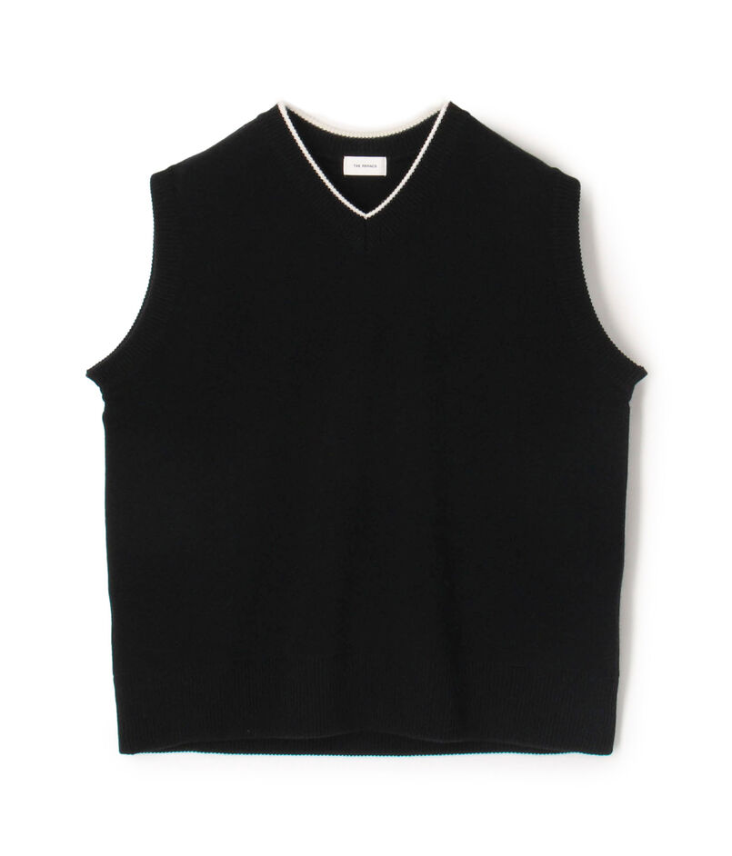 【別注】THE RERACS &times; Edition V NECK VEST ニットベスト