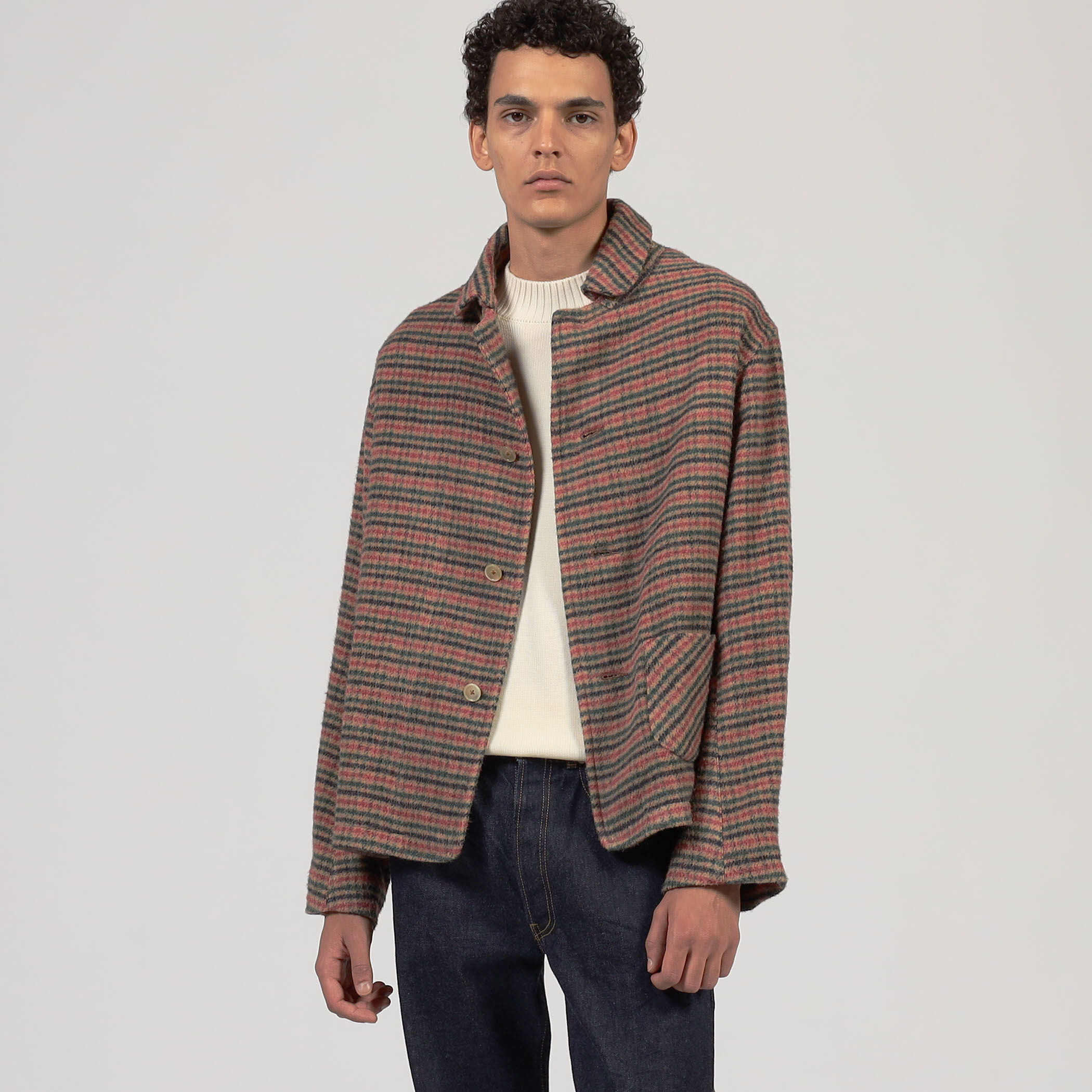 シルクガンクラブチェック ショートブルゾン｜トゥモローランド 公式通販