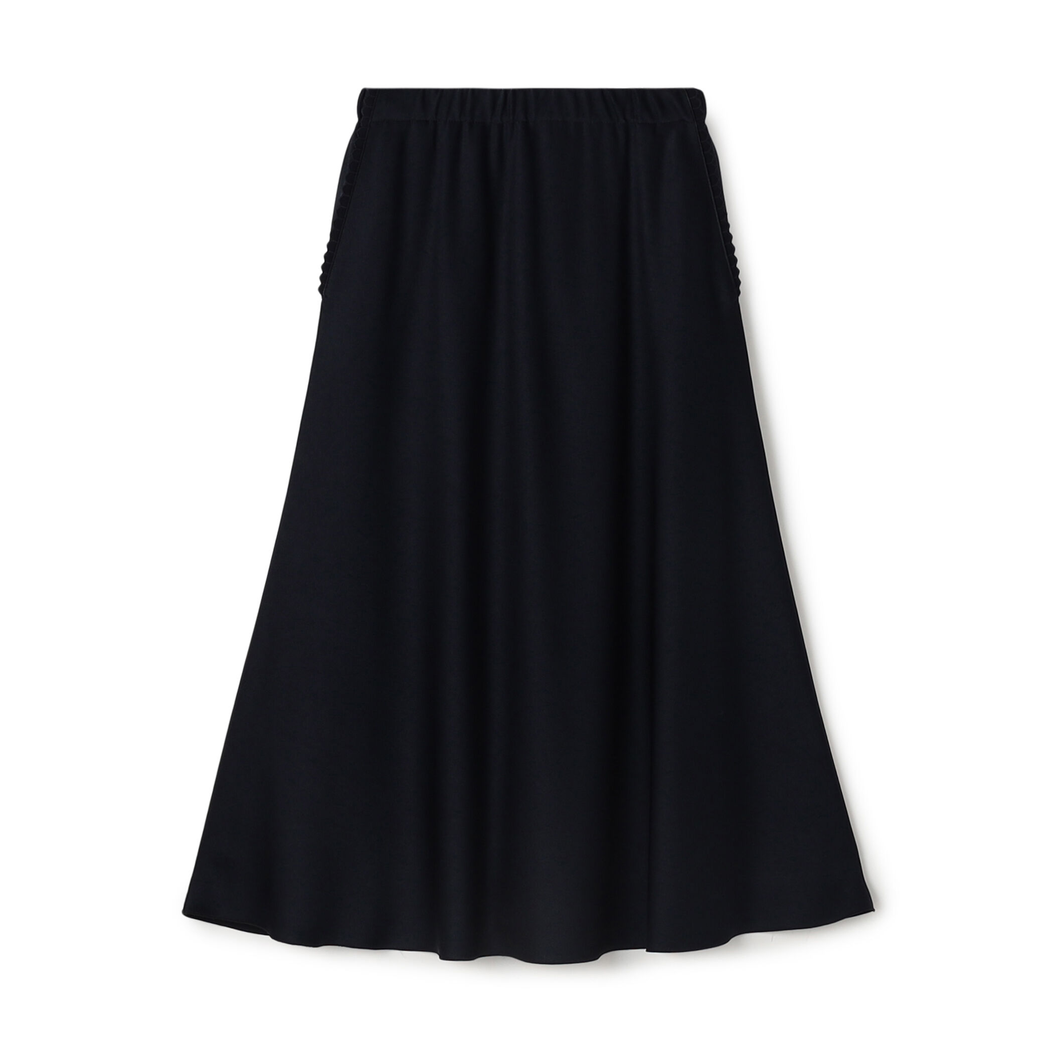 サテンジョーゼット セミマーメイドスカート｜トゥモローランド 公式通販