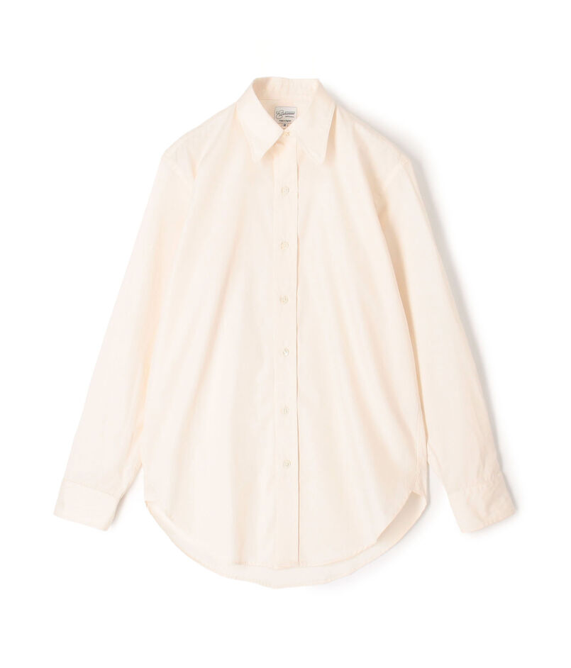 EASTMOND APPAREL コットン ラウンドカラー ロングスリーブシャツ