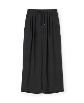 シルキーブロード ドロストワイドパンツ