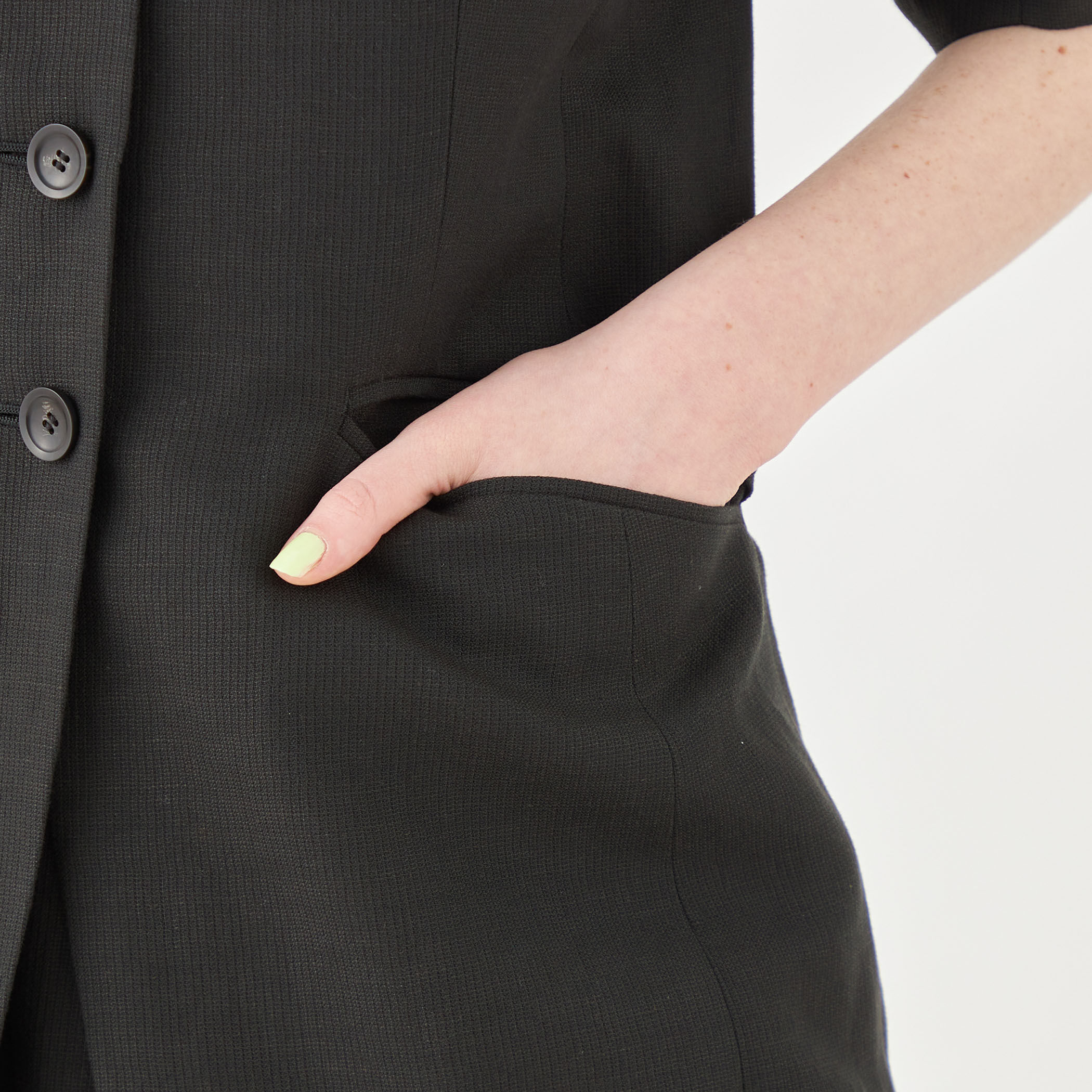 searoomlynn フロントRibbonハーフスリーブジャケット searoomlynn フロントRibbonハーフスリーブジャケット 明日♡ かっわ