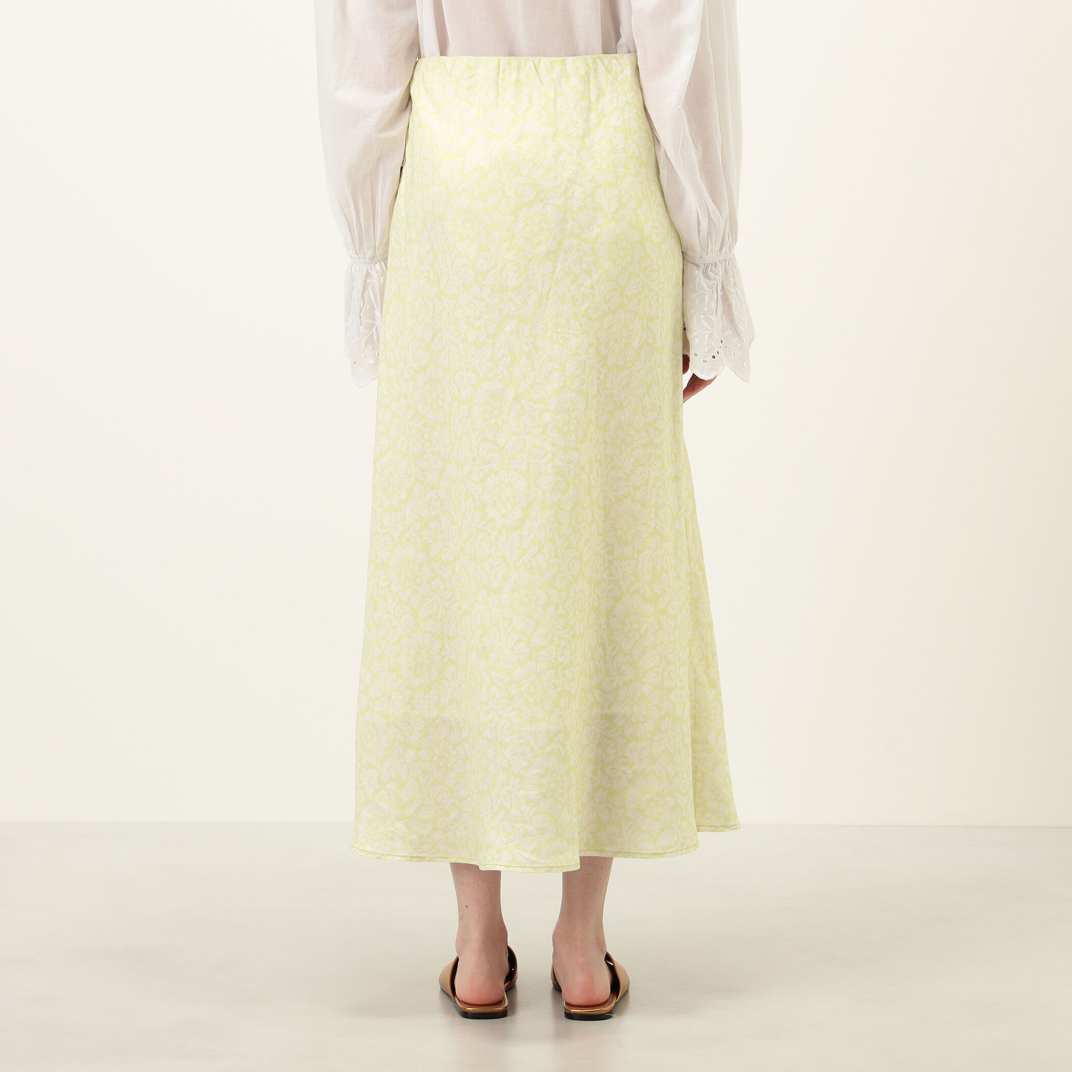 リネン ナロースカート｜トゥモローランド 公式サイト