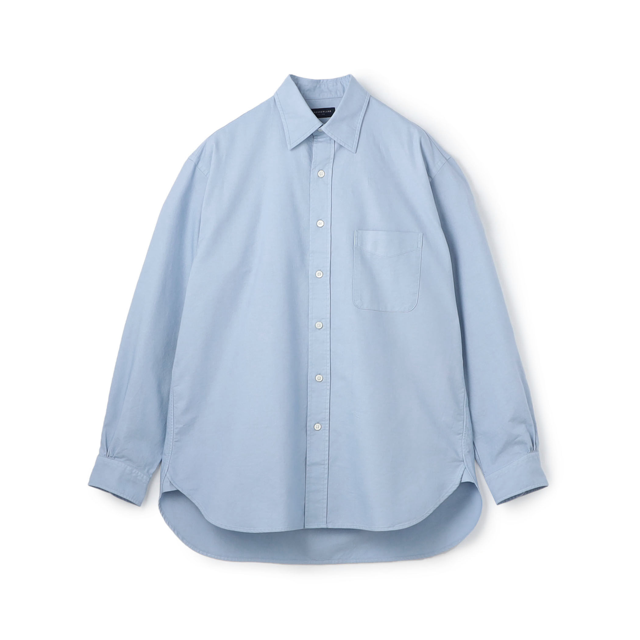 スーピマコットン オックスフォード ロングスリーブシャツ ALBIATE