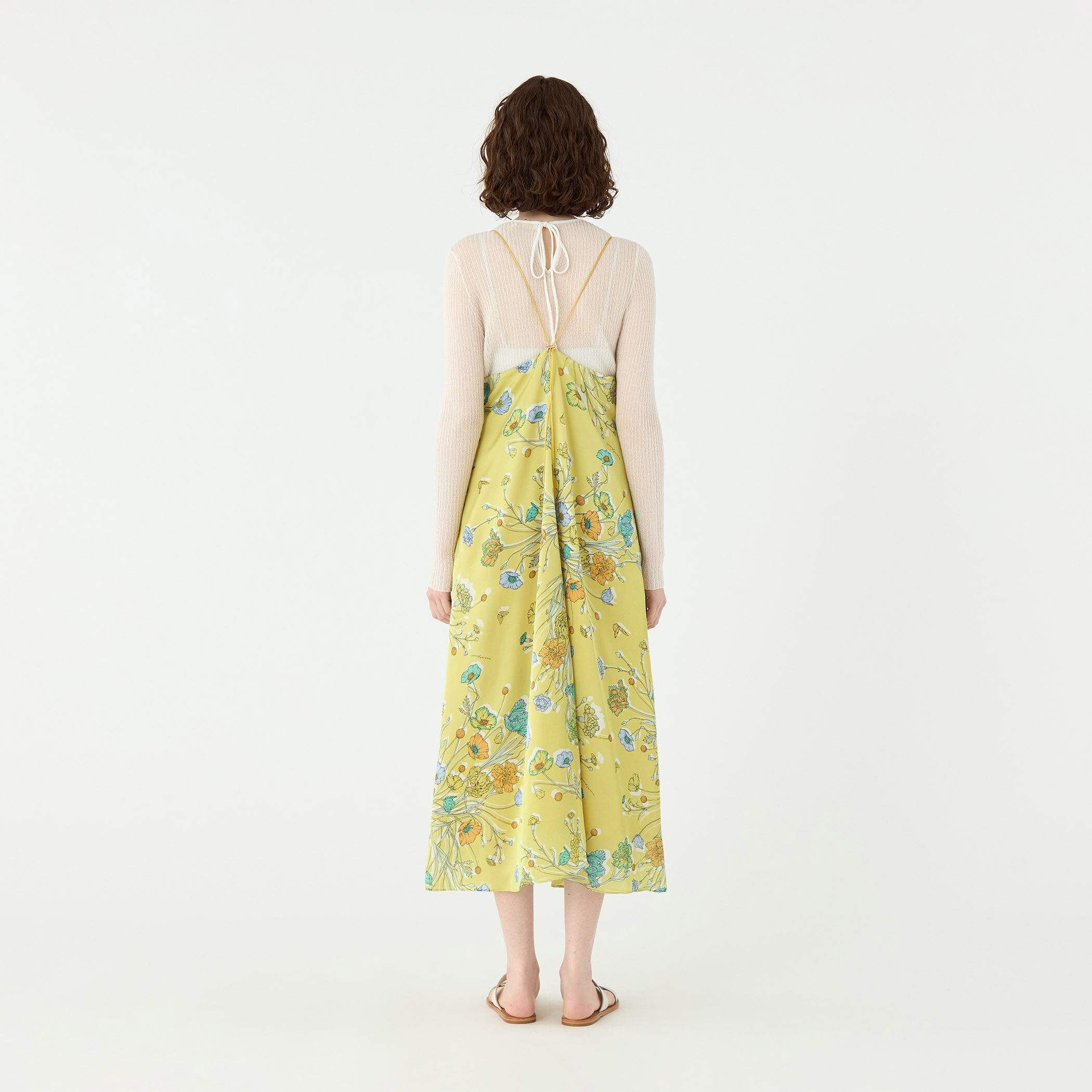 別注】manipuri for Ballsey Collage Bloom キャミソールワンピース