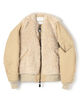 【別注】HYKE FAUX SHEARLING TYPE MA-1JACKET