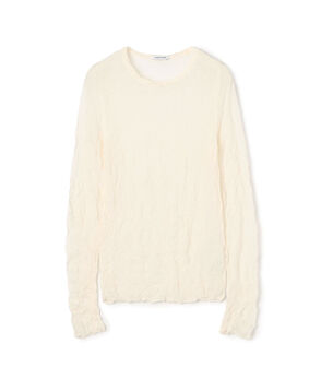 プリーツニット プルオーバー