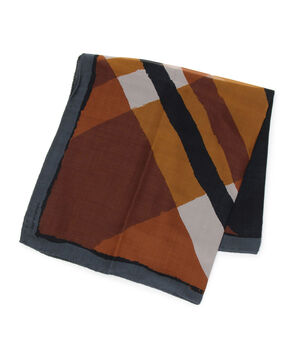 TOMORROWLAND ウール プリントスカーフ