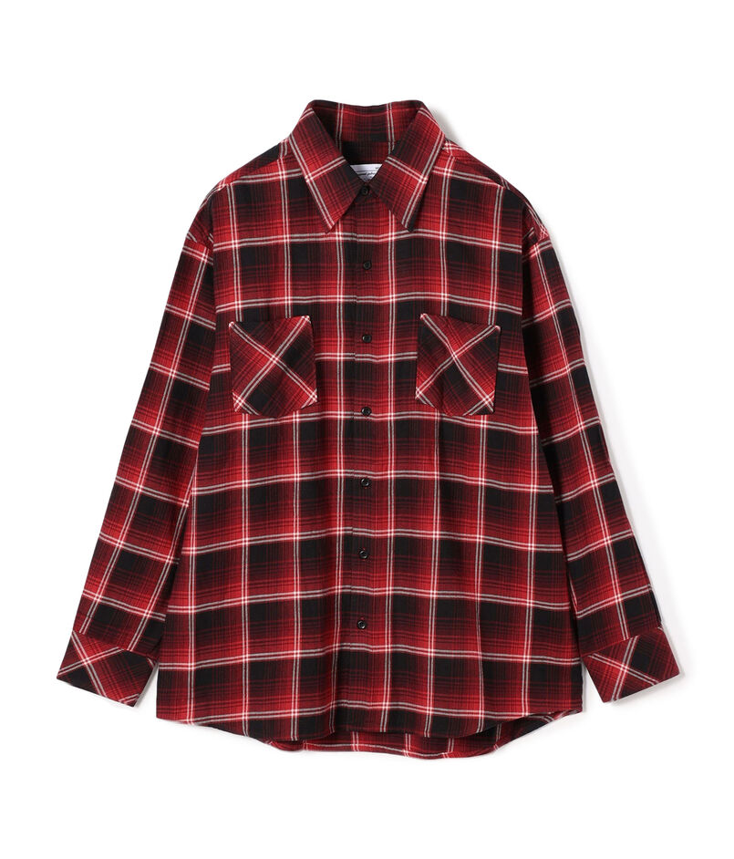 Rafu STANDARD SHIRT オンブレチェック シャツ