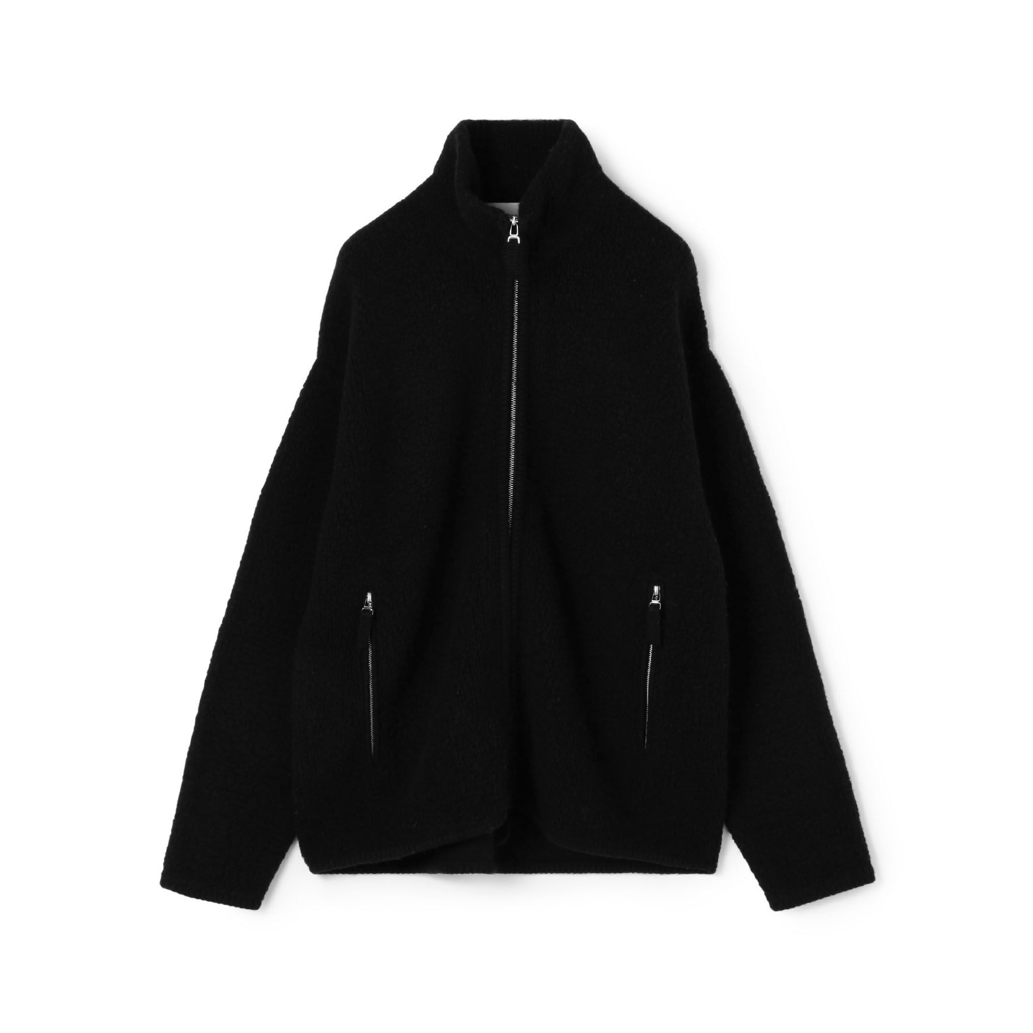 TOMORROWLAND tricot ウールパイルニットブルゾン｜トゥモローランド 公式通販
