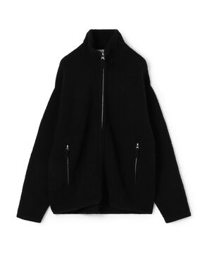 TOMORROWLAND tricot ウールパイルニットブルゾン