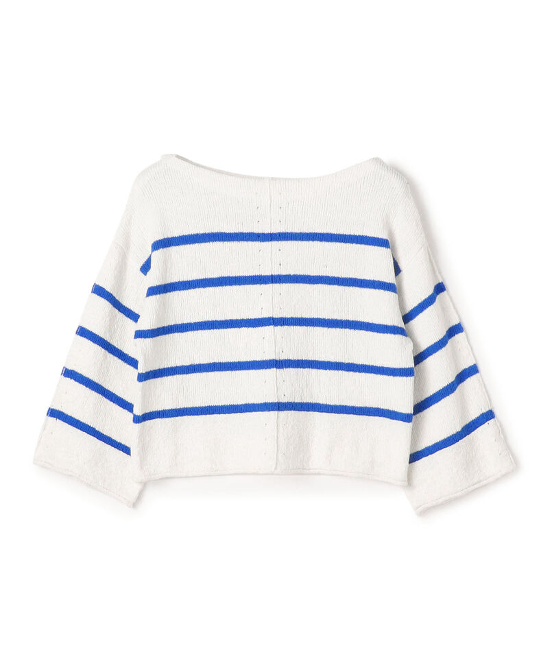 フリジーヤーン ボートネックプルオーバー