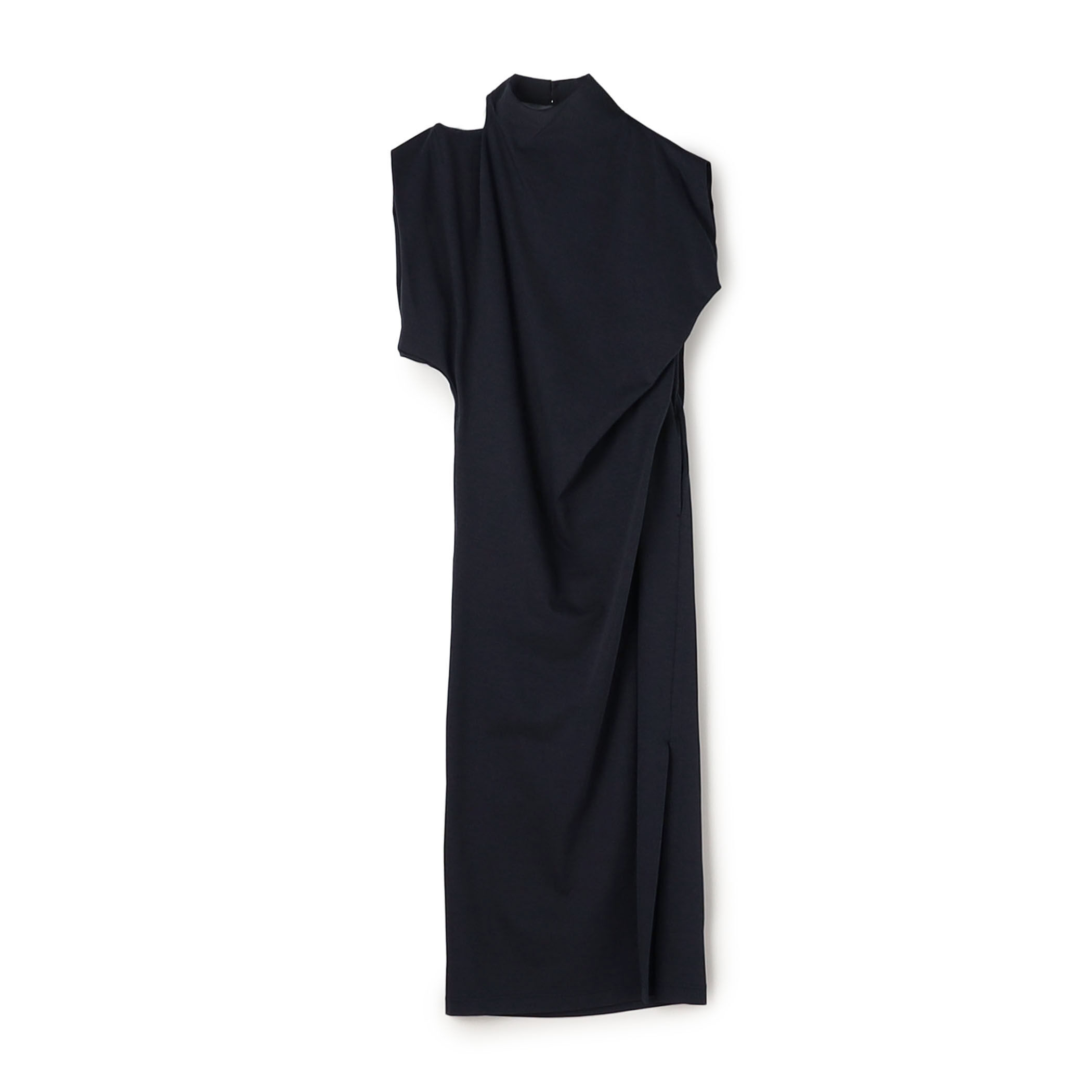 Mame Kurogouchi Cotton Jersey Asymmetric Dress アシンメトリー