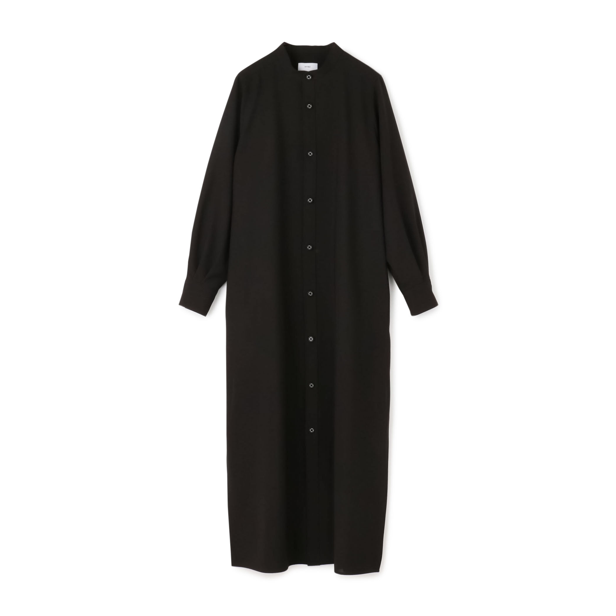 定価以下！2022AW HYKE SHIRT MAXI DRESS ネイビー - ワンピース