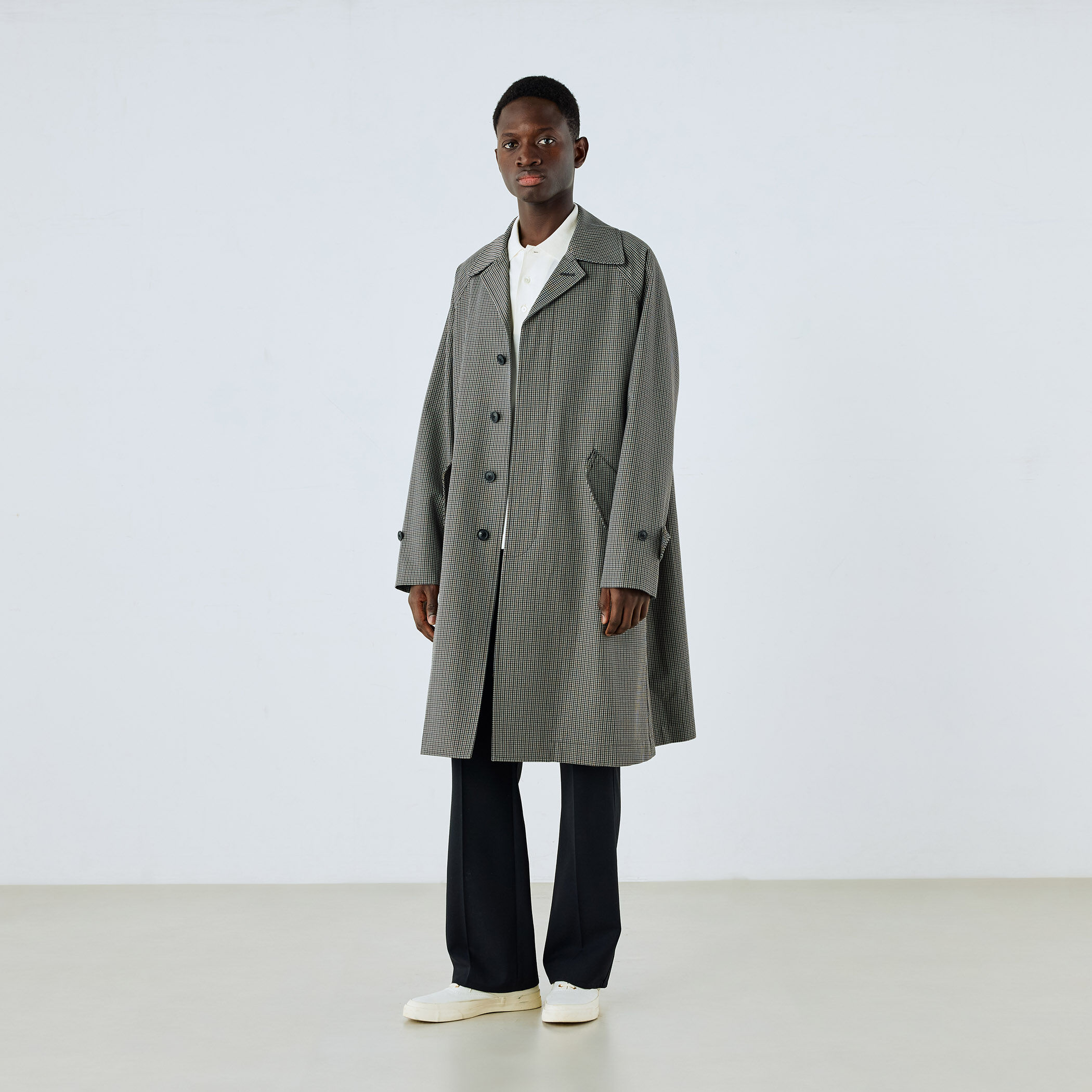 ウールコットン ステンカラーコート TRENCH｜トゥモローランド