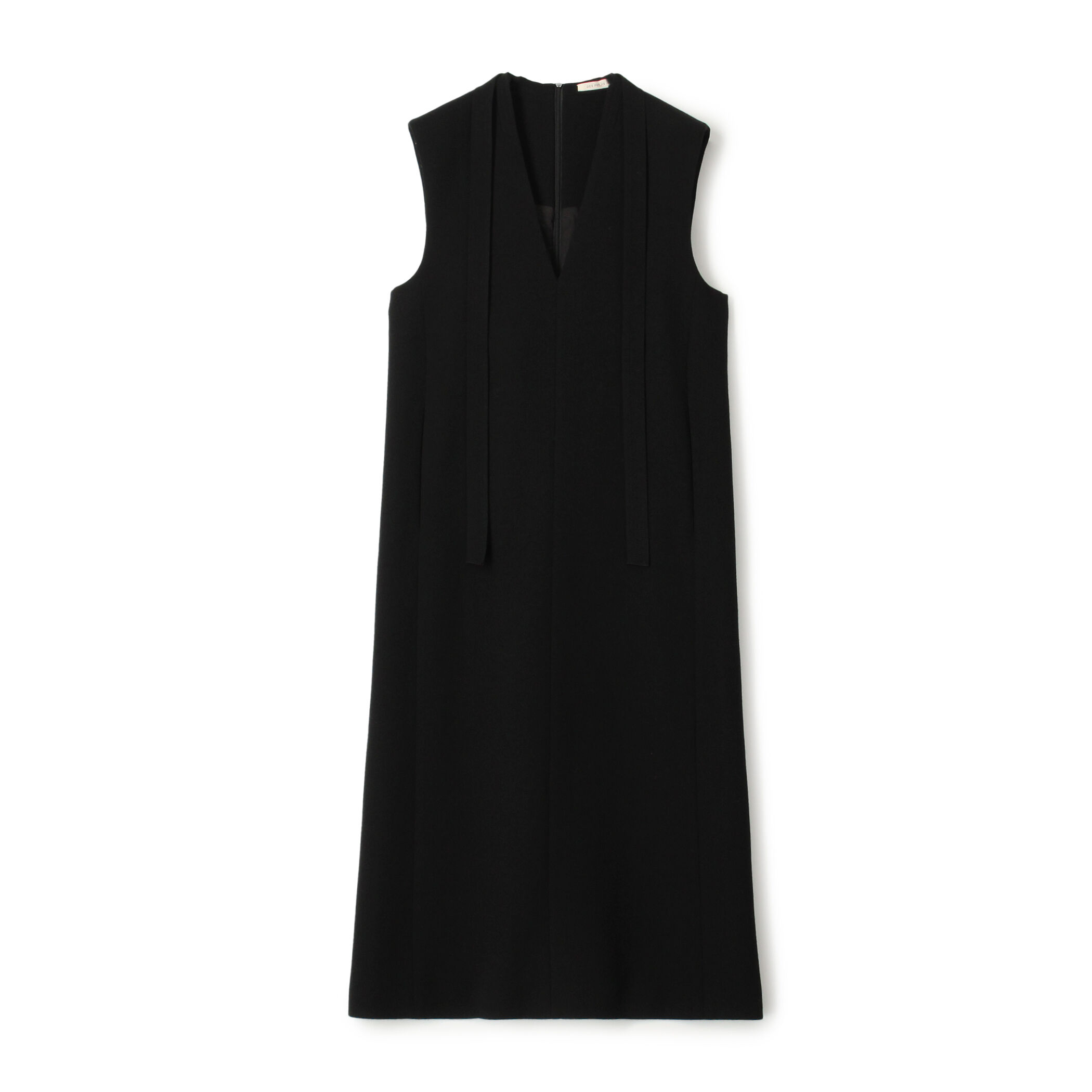 クロシェニット★ジョーゼット★ワンピース★ ZIMMERMANN WEB先行予約】 ウールジョーゼット Vネックワンピース