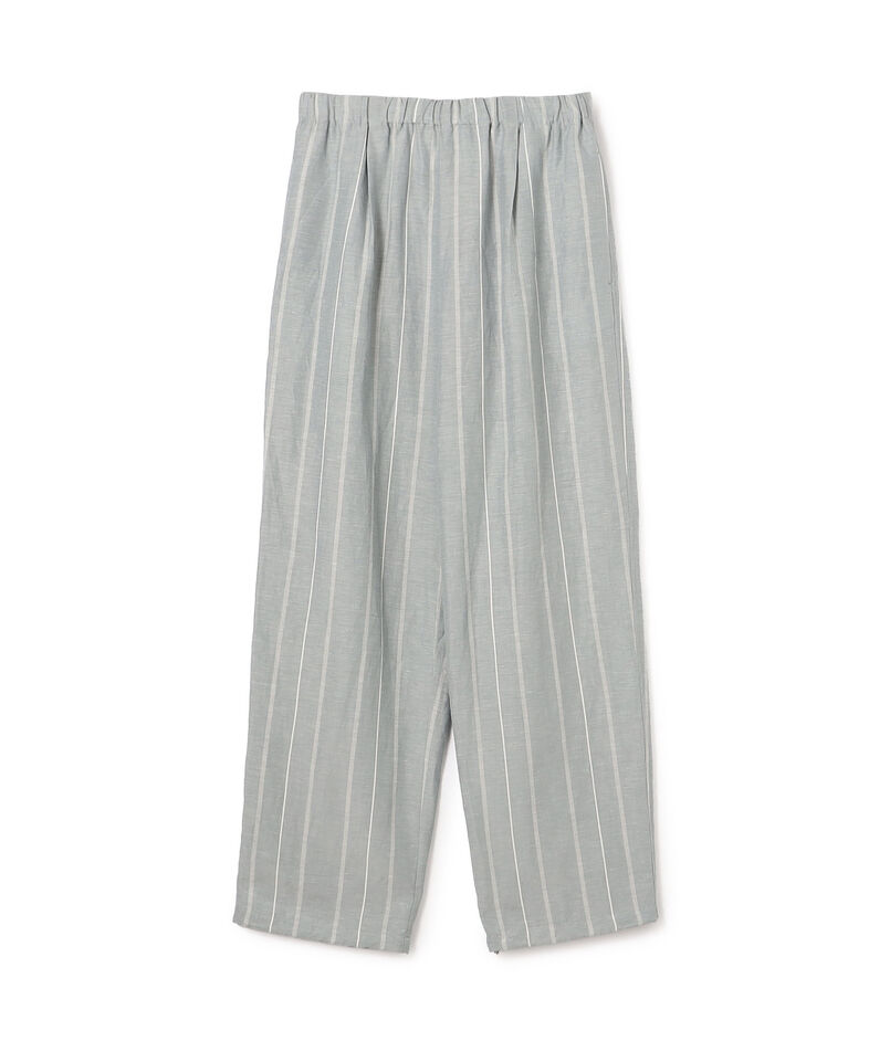 リネンキュプラシルクコンパクト イージーパンツ