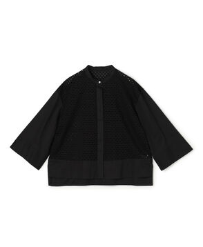 スクエアエンブロイダリー コンビネーションブラウス