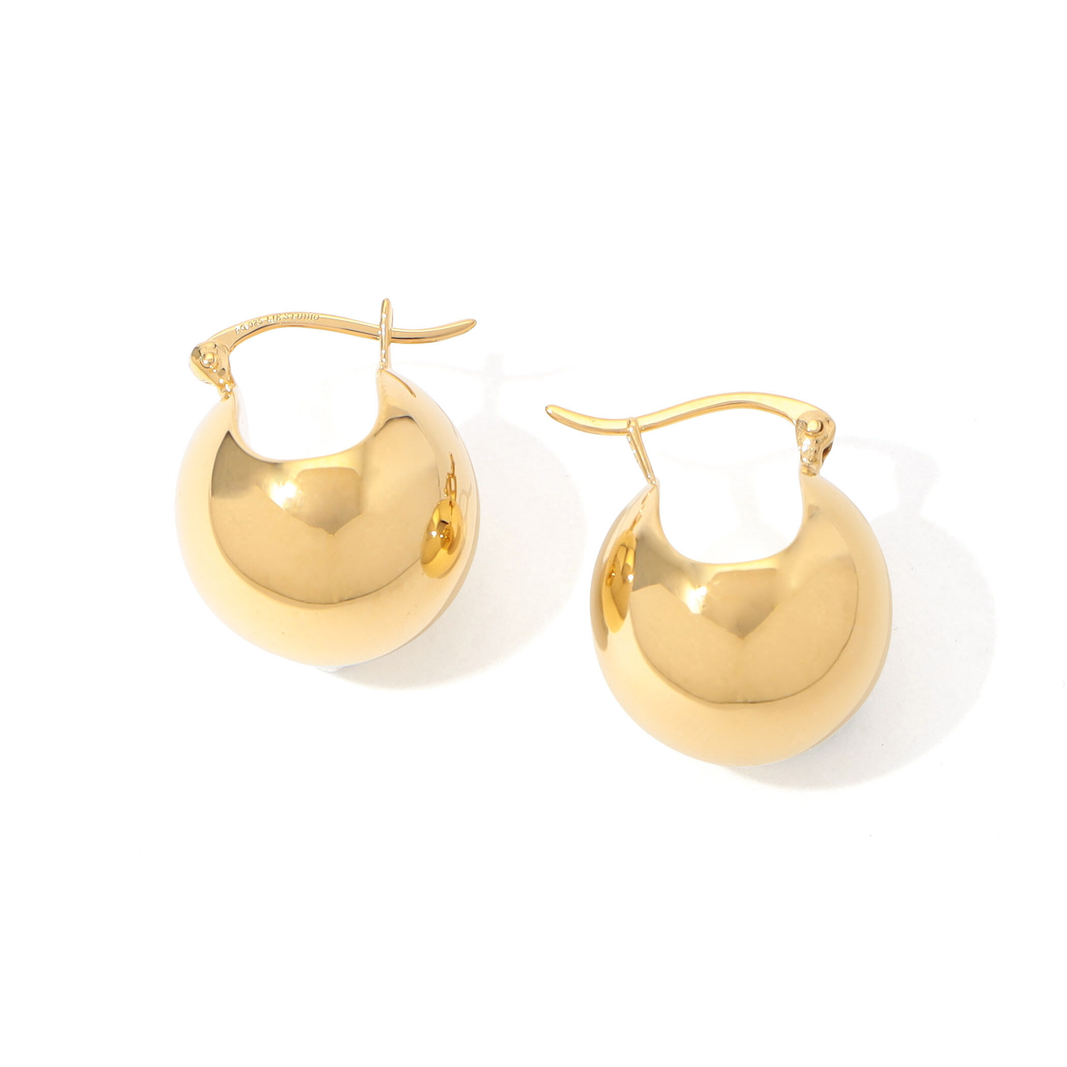 LIE STUDIO/リエスタジオ THE INGRID ピ アス The Ingrid Earrings in gold or silver | LIÉ STUDIO