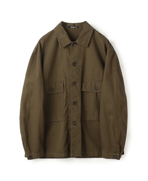 ストーンウェーブコットン サファリシャツ
