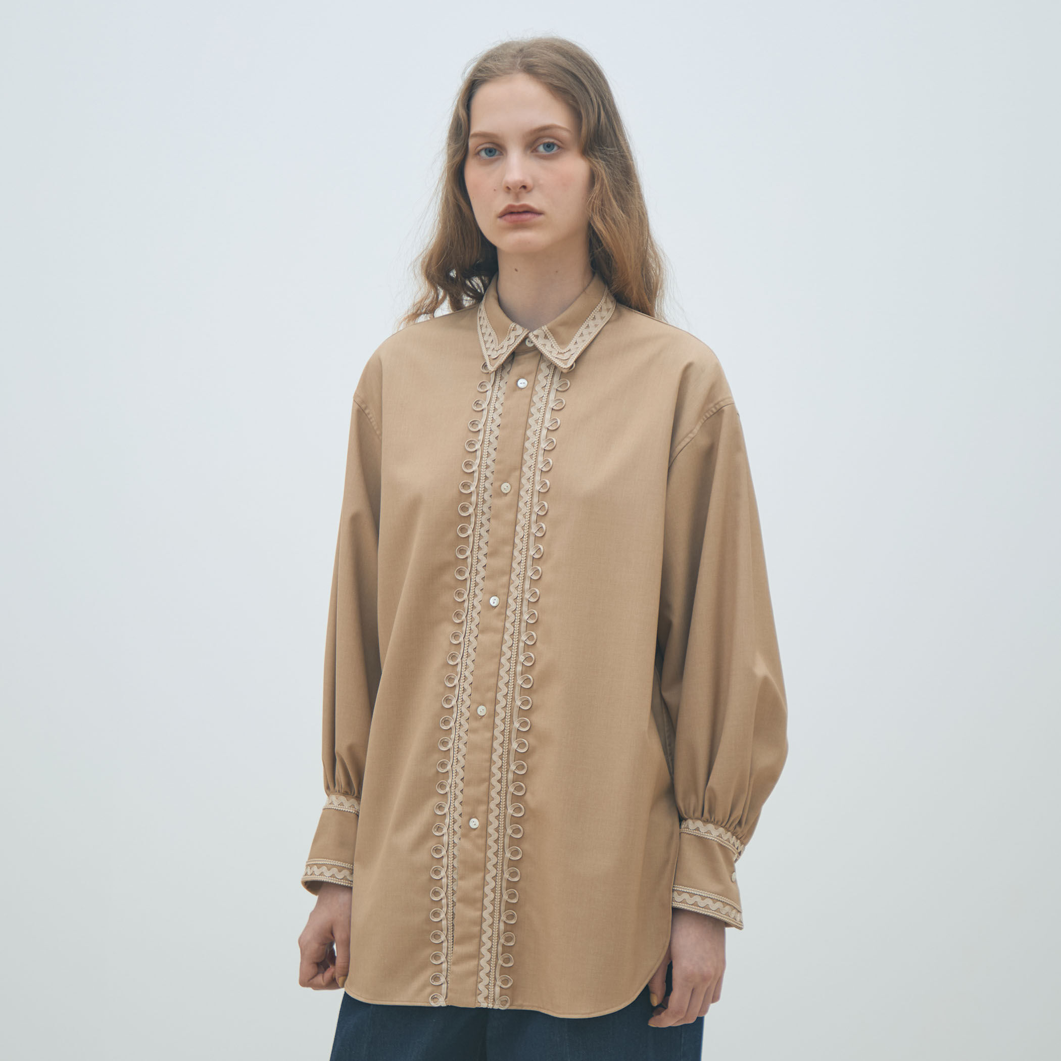 コードエンブロイダリー チュニックシャツ｜トゥモローランド 公式通販