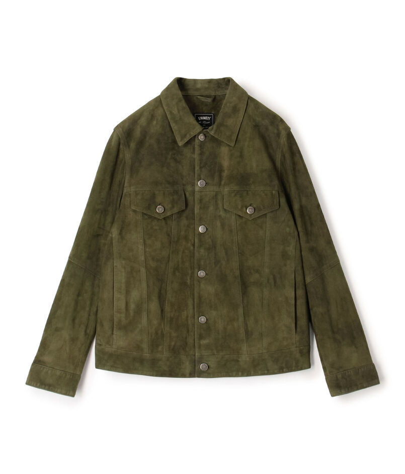 【WEB先行予約・別注】EMMETI ラムスエード トラッカージャケット