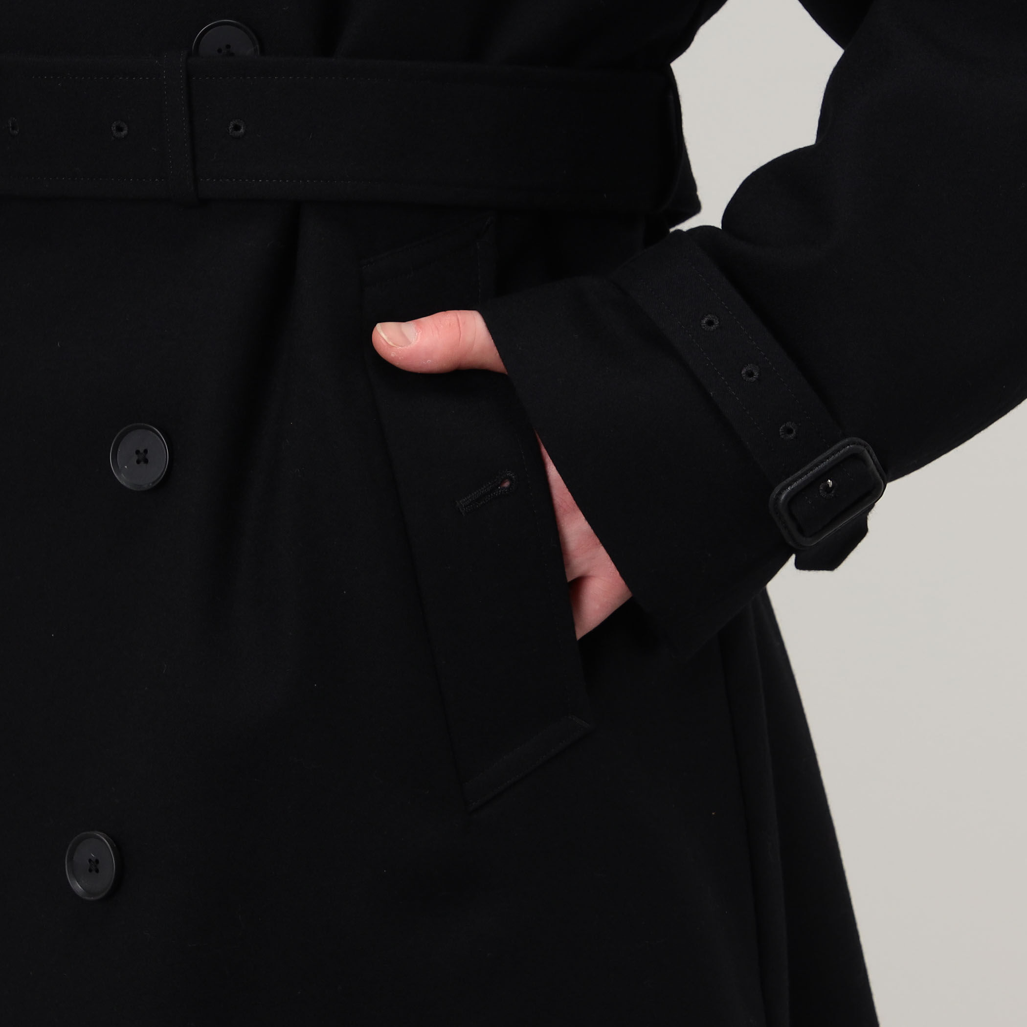 別注】The CLASIK TRENCH COAT ウールフランネルトレンチコート