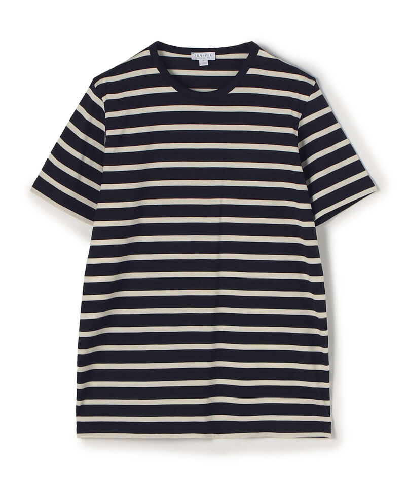 SUNSPELコットン クルーネックTシャツ