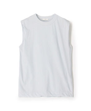 ATON FRESCA SINGLE JERSEY ノースリーブプルオーバー