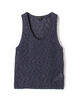 コットンリネンニットタンクトップ WVP3142