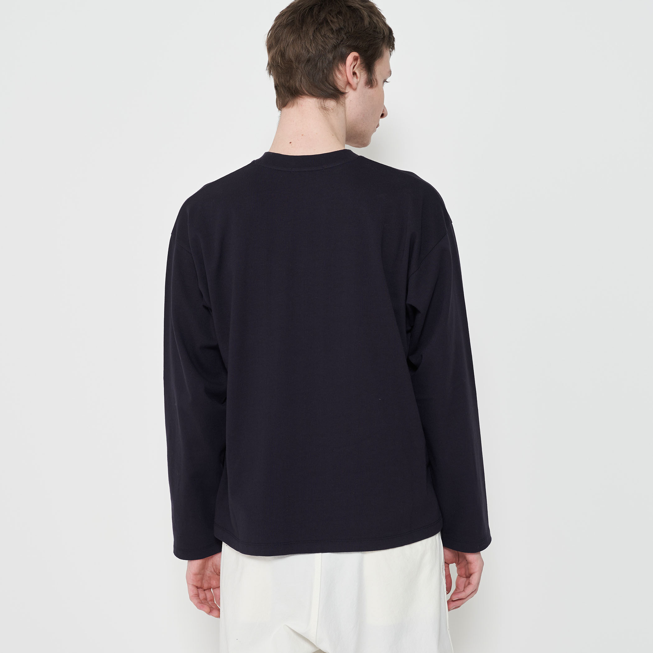 コットン吊り天竺 ロングスリーブカットソー｜トゥモローランド 公式通販