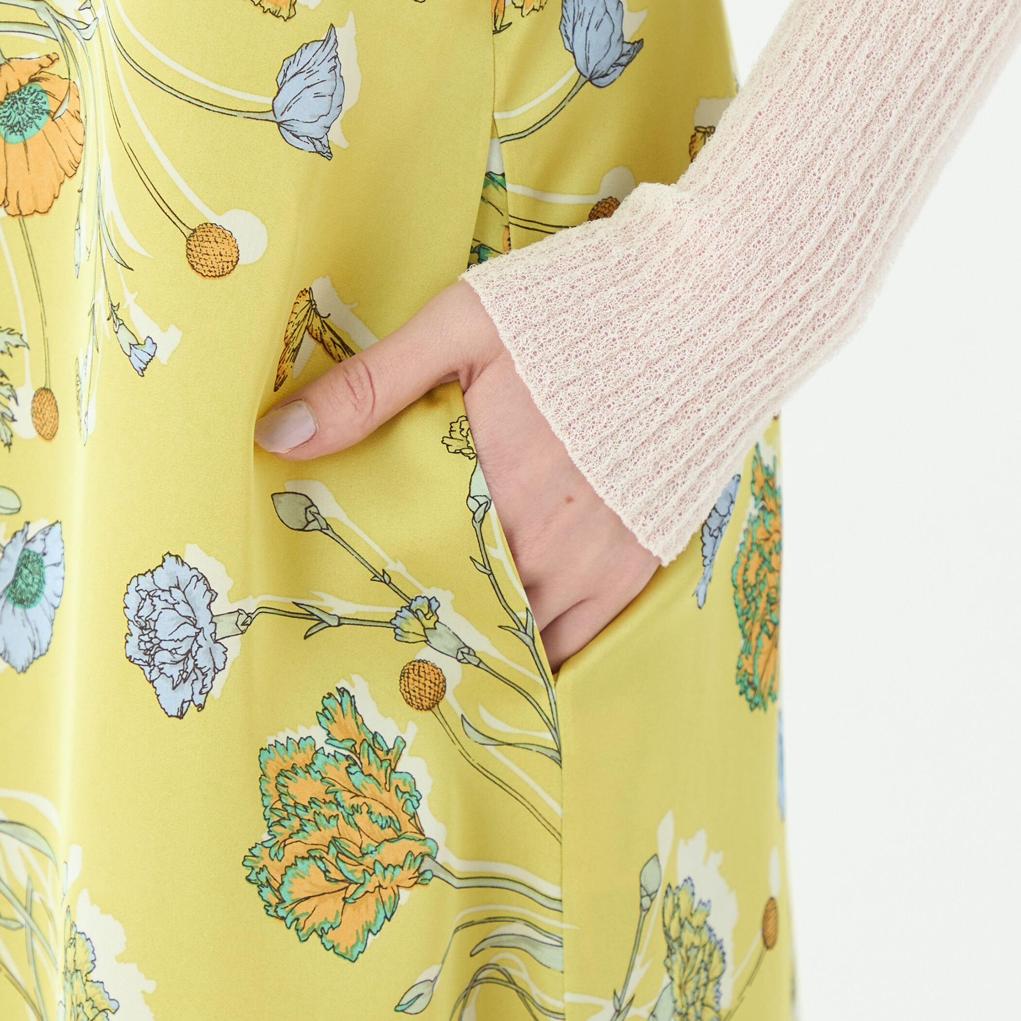別注】manipuri for Ballsey Collage Bloom キャミソール 別注】manipuri for Ballsey Collage Bloom キャミソール
