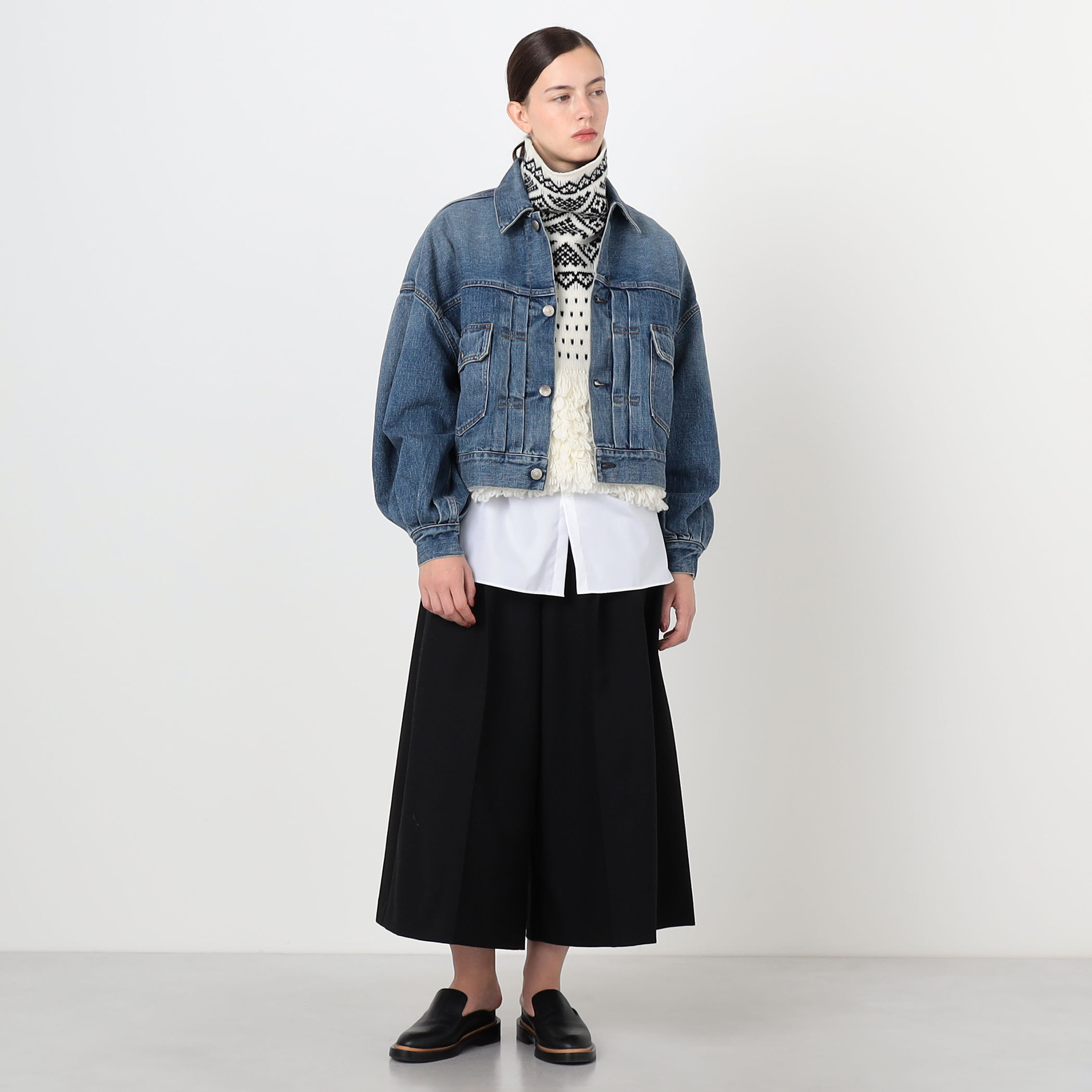 HYKE BALLOON SLEEVE DENIM JACKET TYPE 2 デニムジャケット