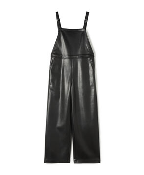 【WEB先行予約】レザーライク サロペット