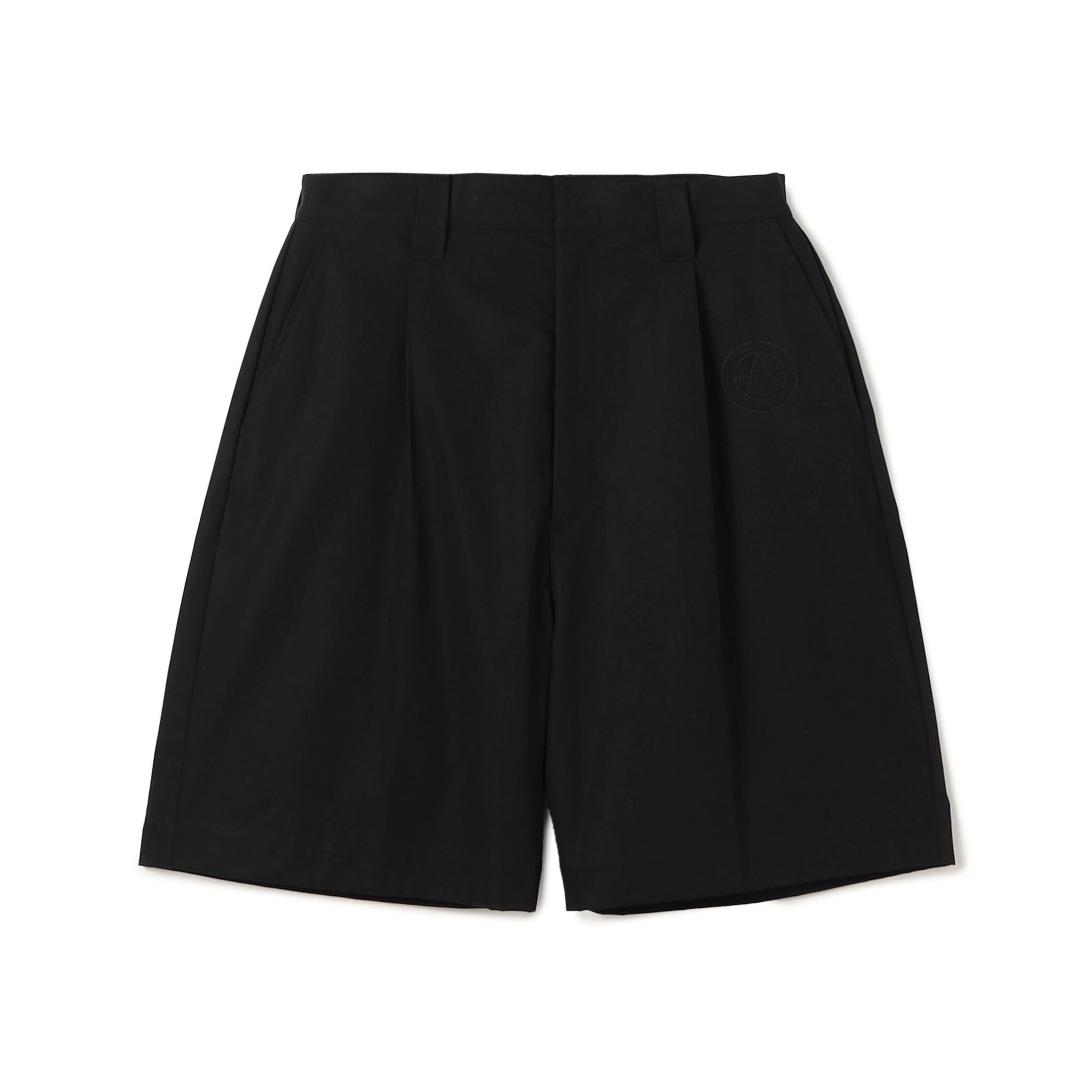 ALMOSTBLACK WOVEN EMBRIDRY WDST ショートパンツ
