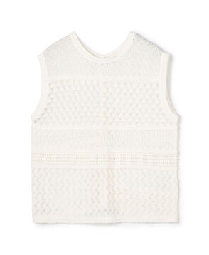 レーシーギマ スリーブレスプルオーバー