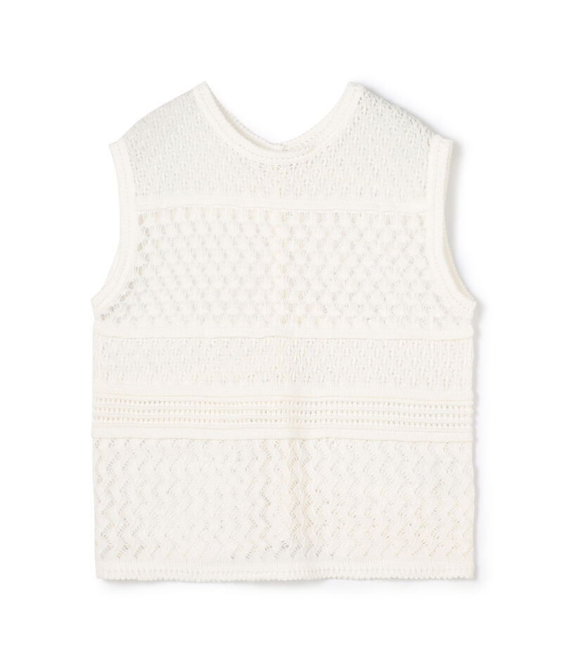 レーシーギマ スリーブレスプルオーバー