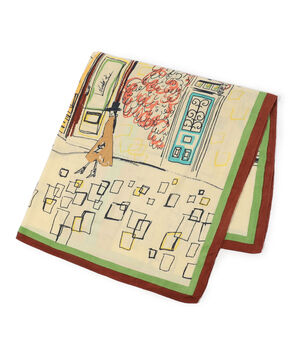 【別注】MANIPURI LONDON CITY スカーフ