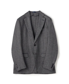 シルクウール シングルブレステッド 2Bジャケット DI PRAY