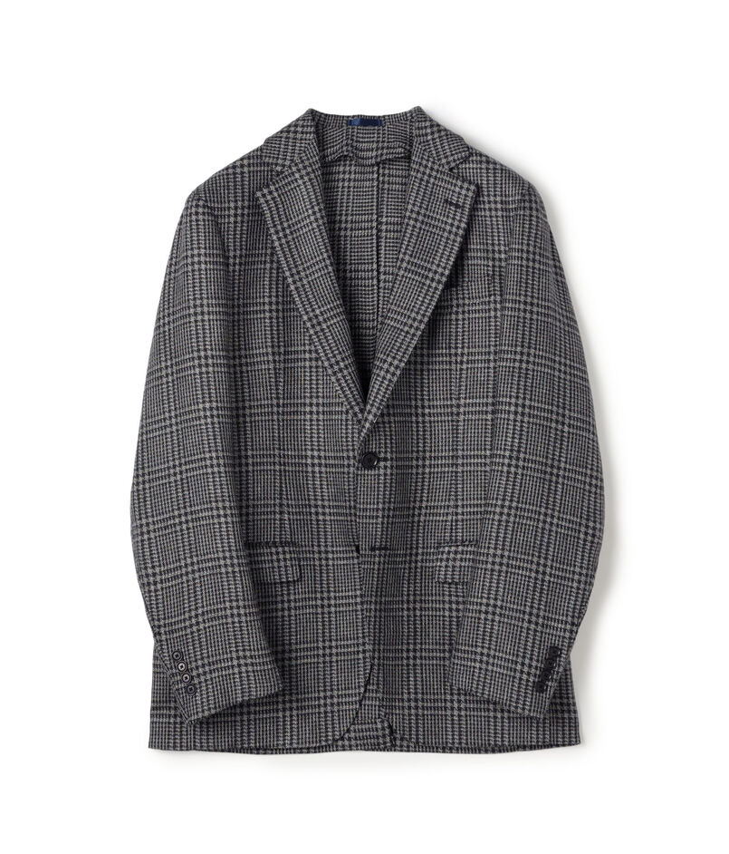 シルクウール シングルブレステッド 2Bジャケット DI PRAY