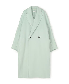ウールカシミヤダブルフェイス ロングコート