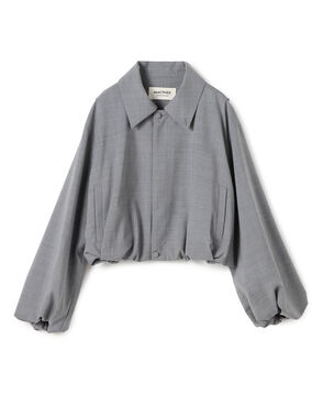 ストレッチトロピカル ショートブルゾン