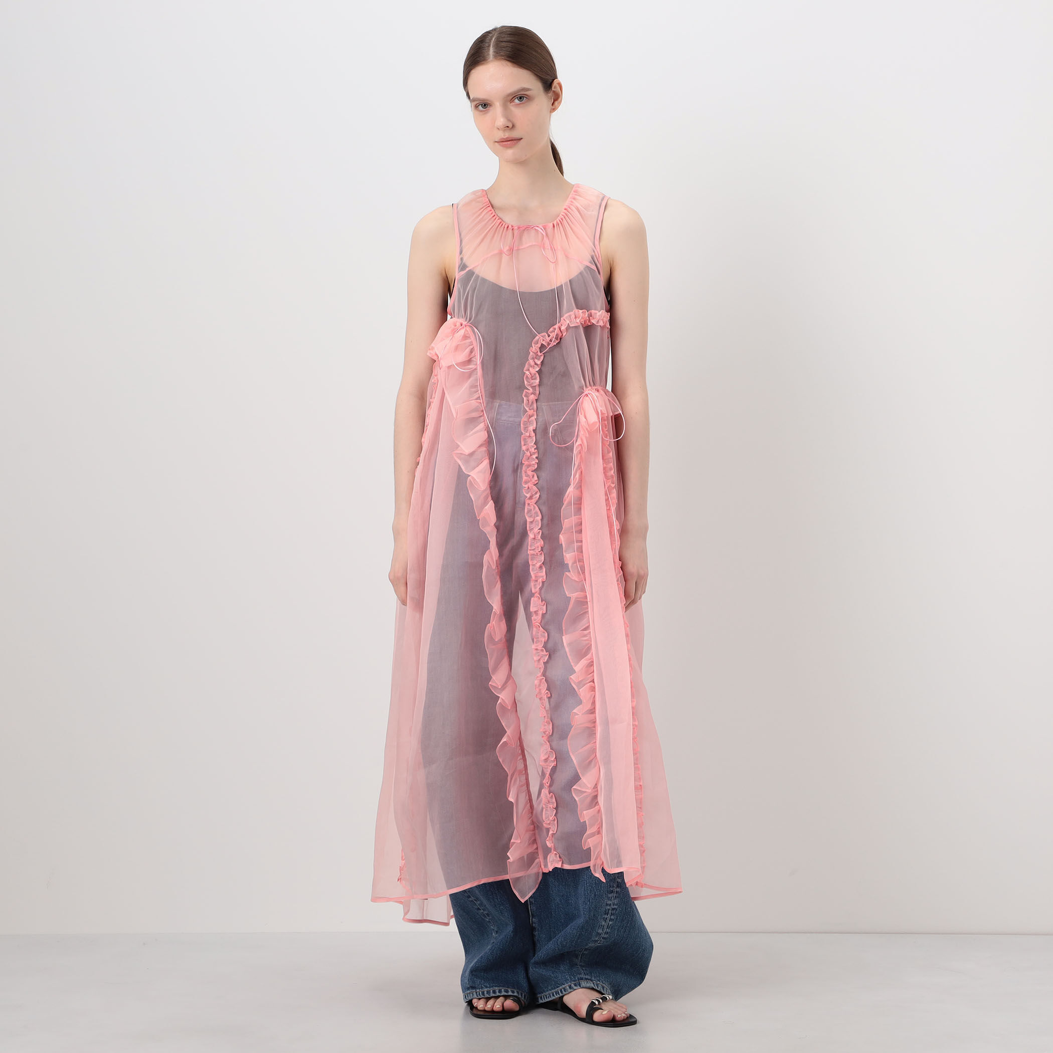CECILIE BAHNSEN OPAL DRESS シルク シアードレス｜トゥモローランド