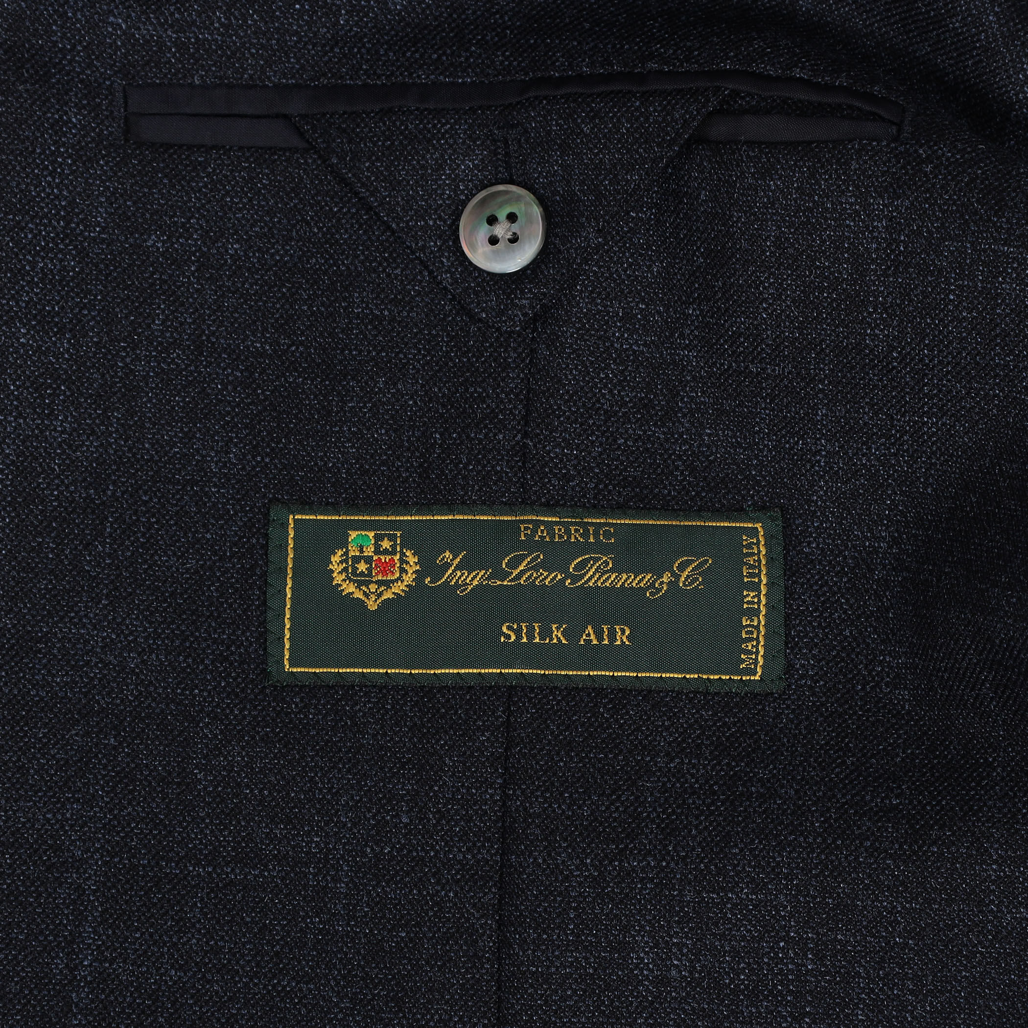 ウールシルク シングルブレステッド 2Bジャケット SILK AIR LORO PIANA