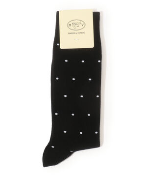 MAISON et VOYAGE オーガニックコットン ドットソックス